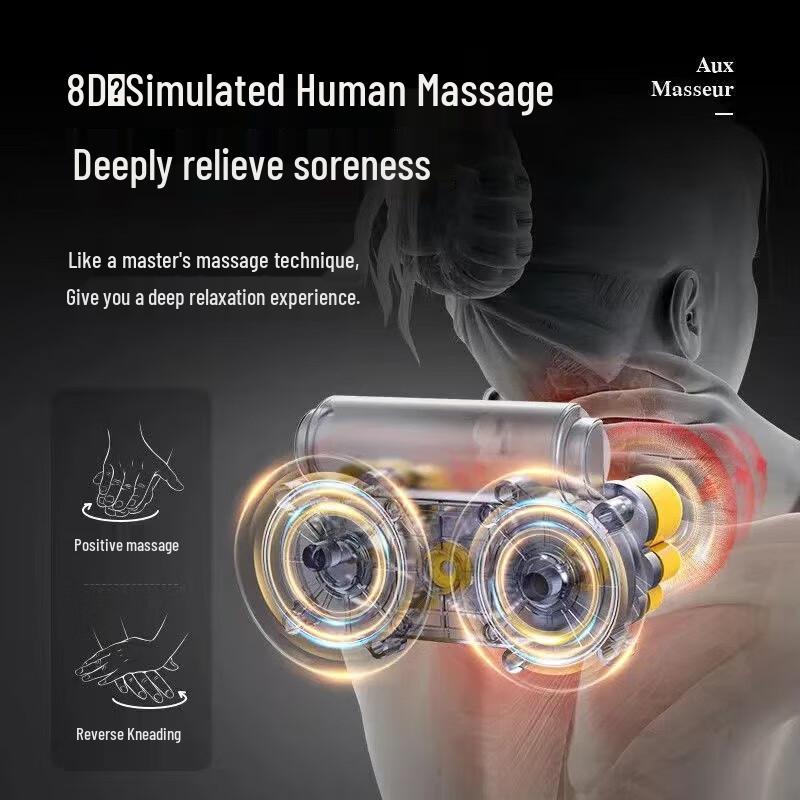 AUX Neck and Shoulder Kneading Massager CN plug (adapter included)