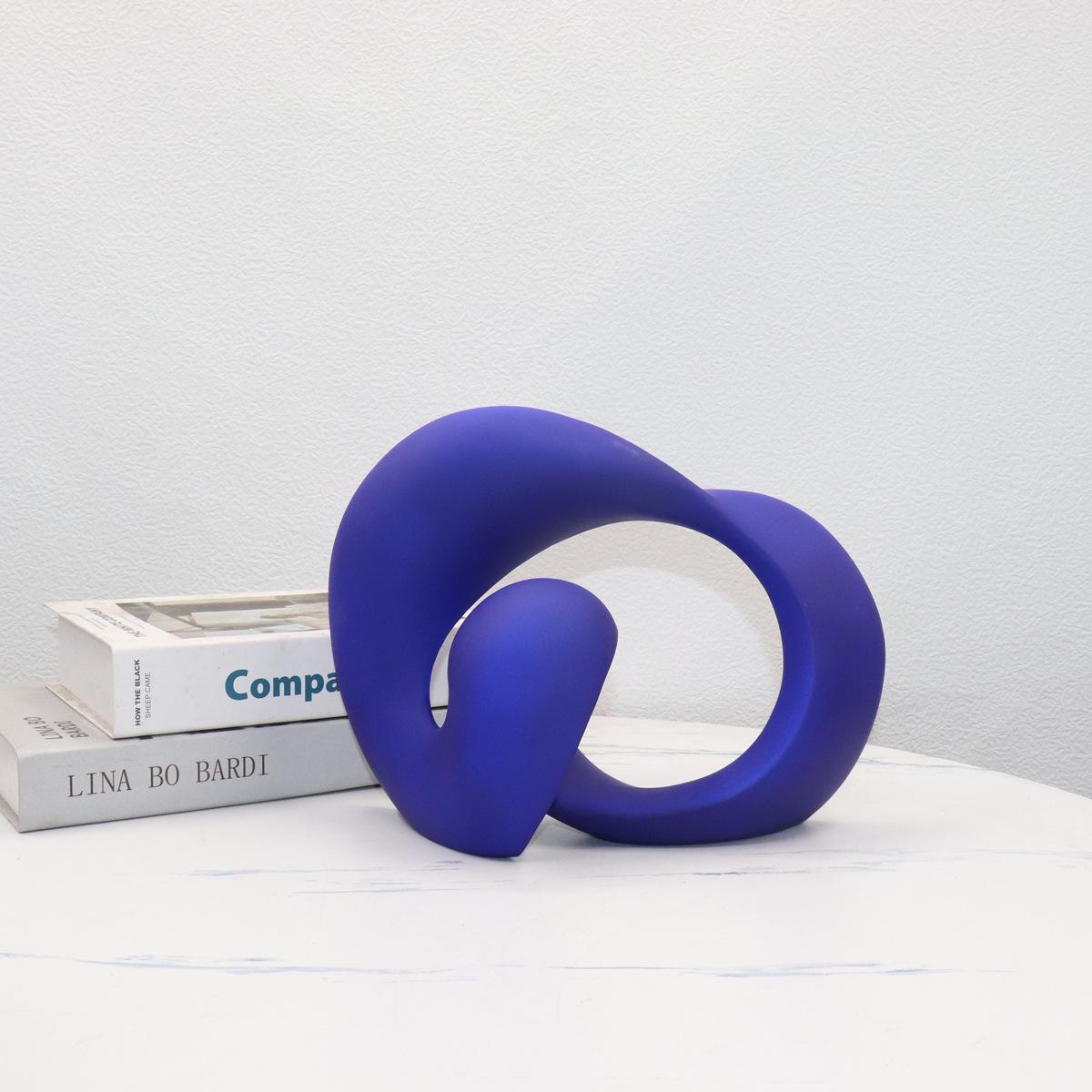 

Modern European Spiral Ornament for Study or Living Room Decor