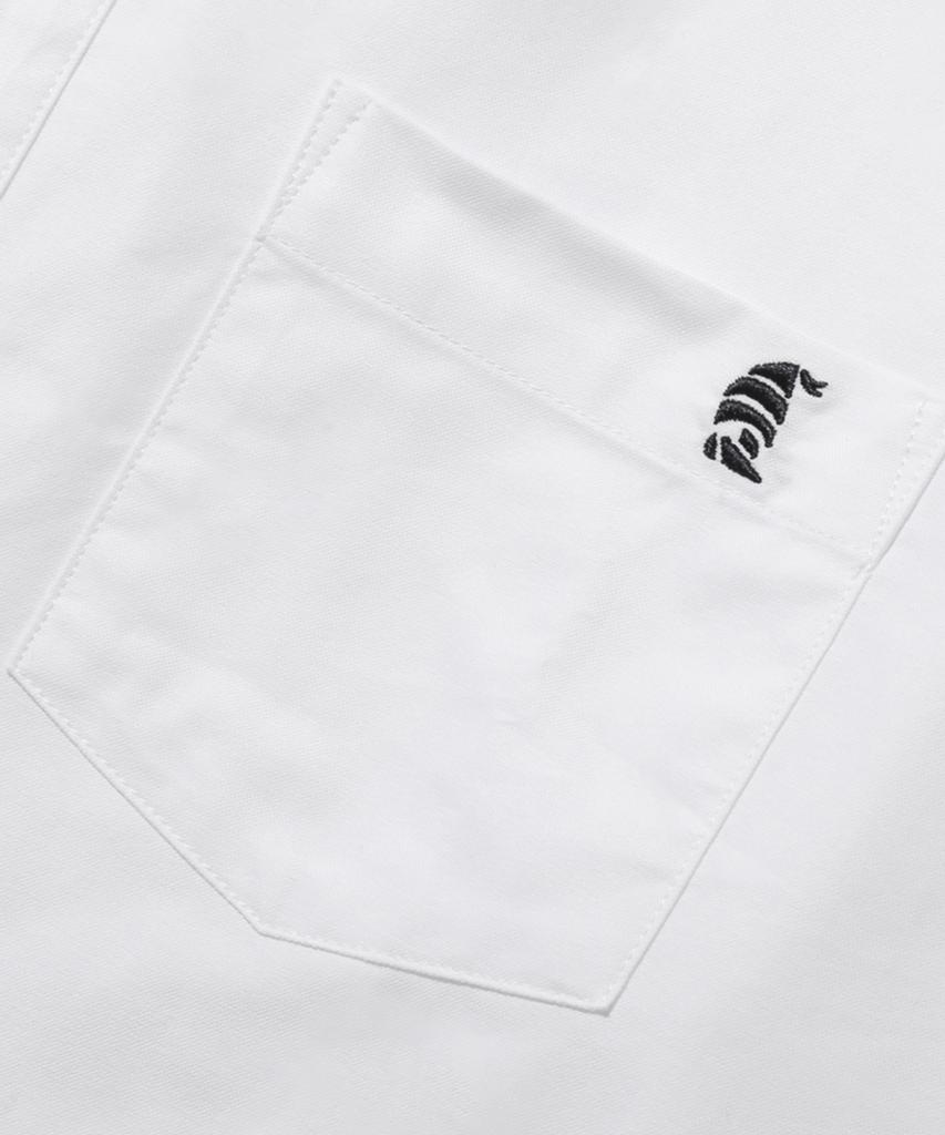 TRILLION City Boy Boat Embroidery Oxford Oversized Shirt_7 Colors (Type A)