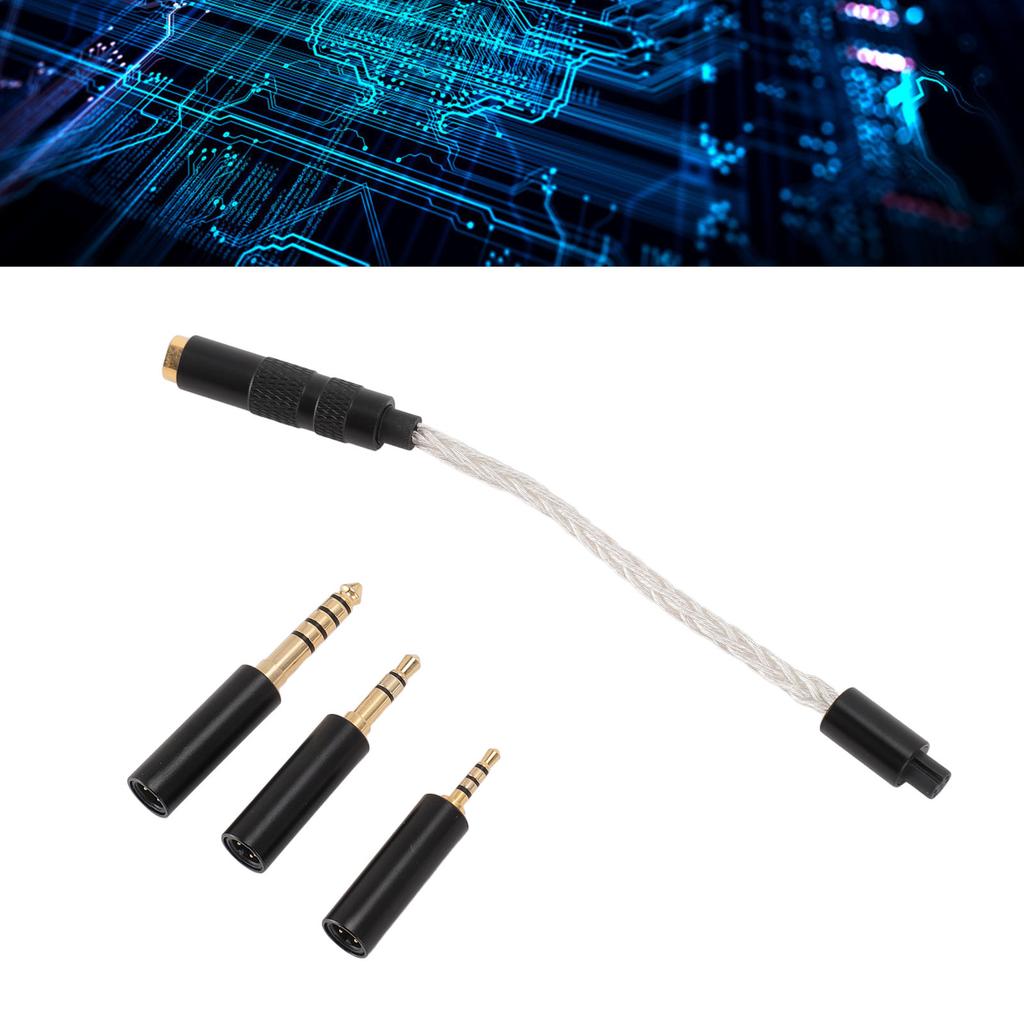 Headphones Plug Adapter 4.4mm Female to 2.5mm 3.5mm 4.4mm Male Stereo Headphone Adapter for NW  X300A NW WM1A