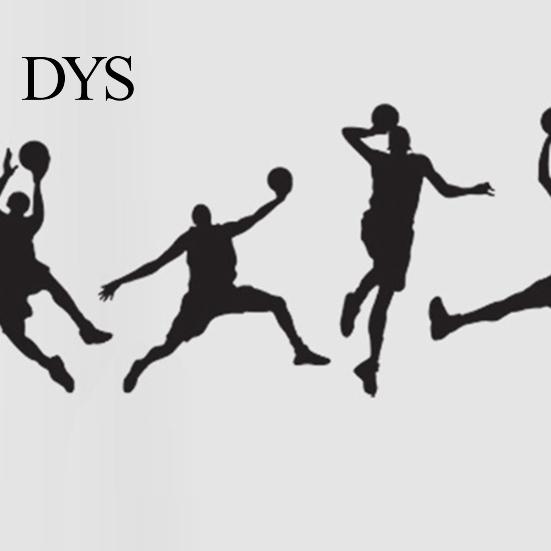 Play Basketball Man Wall Decal Bedroom DIY Removable PVC Sticker Mural Decor