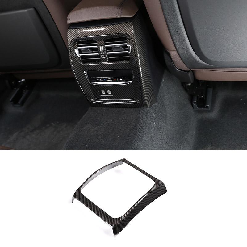 ABS Carbon Fiber Interior Kit Dashboard Console Gear Shift Panel Decoration Cover Trim Stickers For BMW 3 Series G20 -