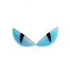 3D Luminous Vinyl Motorcycle Reflective Sticker Cute Eyes Scooter Windshield Decal Accessories For BMW Honda Yamaha Suzuki Vesp