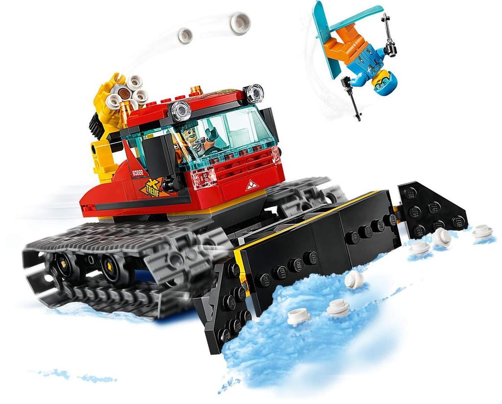 LEGO City Ski Resort Snowplow 60222 Building Blocks Toy for Boys