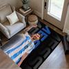 Messi World Cup Floor Mat Suitable For Dining Room Entryway Game Room Bedrooms Antislip Carpet Anime Office Decor