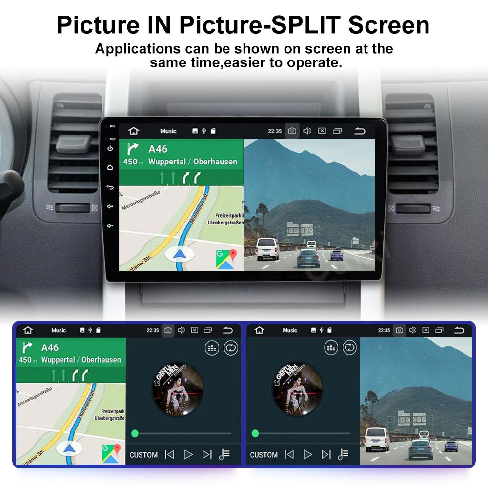 2din Android 12 Wireless CarPlay Android Auto Car Radio Multimedia GPS for Toyota Corolla E120 2003-2006 BYD F3 Stereo 4G