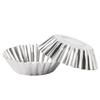 10 Pcs Reusable Stainless Steel Egg Tart Mold Stainless Steel Cupcake Egg Cookie Pudding Mold Astry Tools Baking Accessories