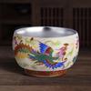 Dragon & Phoenix Ceramic Tea Cup Set