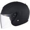 Yamaha Motorcycle Helmet Jet YJ-14 ZENITH Sun Visor Model 90791-2281L Rubber Tone Black L (Head Circumference 58cm~59cm)