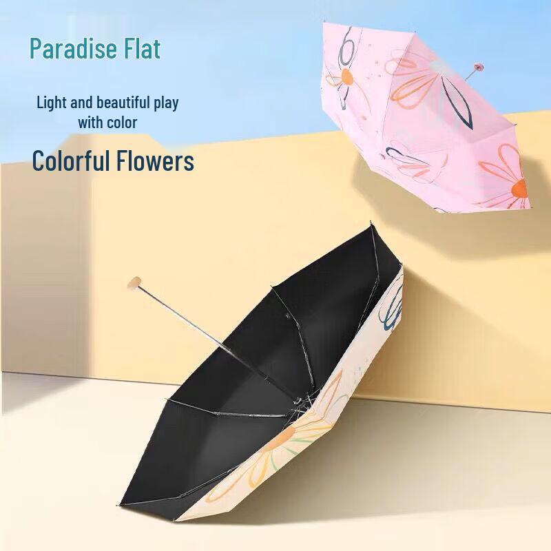 Tiantang 53075E Compact UV Protection Capsule Umbrella