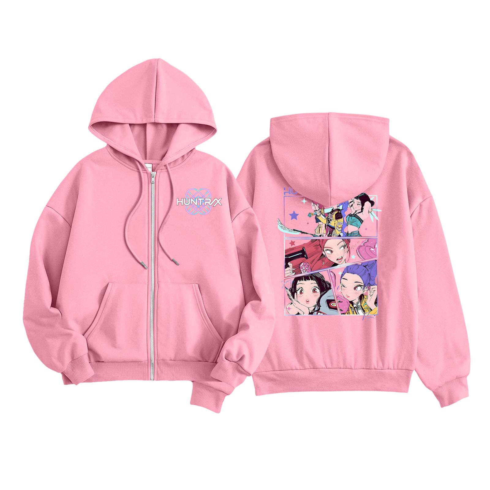 

Kids Fashion Women s Lightweight Long Sleeve Zipper Hoodie Printed Hoodie With Pockets 160