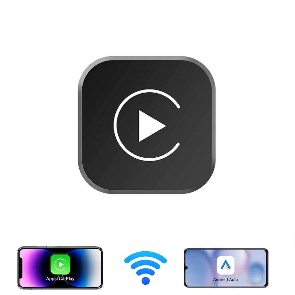 

2 in 1 New Wireless CarPlay Android Auto Adapter USB Dongle Smart Mini Box Plug And Play Universal For VW Toyota Nissan Honda