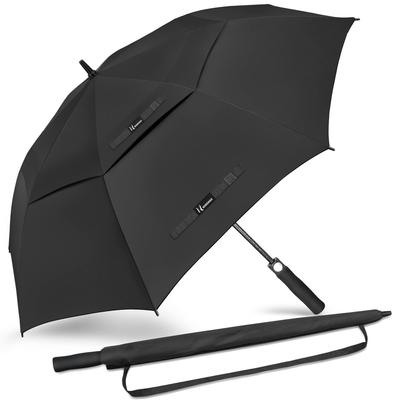 NINEMAX Golf Super Perfect for Heavy Rain and Strong Rainy and Includes Storage Pouch for Men and Umbrella, 54/62/68 Inch, Double-Layered, Large,