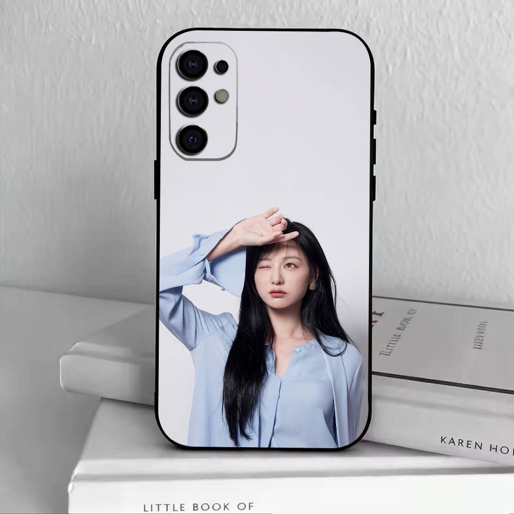 Чехол для телефона Актриса К-Ким Джи-вон Для Samsung S25, S24, S21, S22, S23, S30, Ultra, S20, Plus, Fe, Lite, Note, 10, Черный чехол Samsung S30plus5G