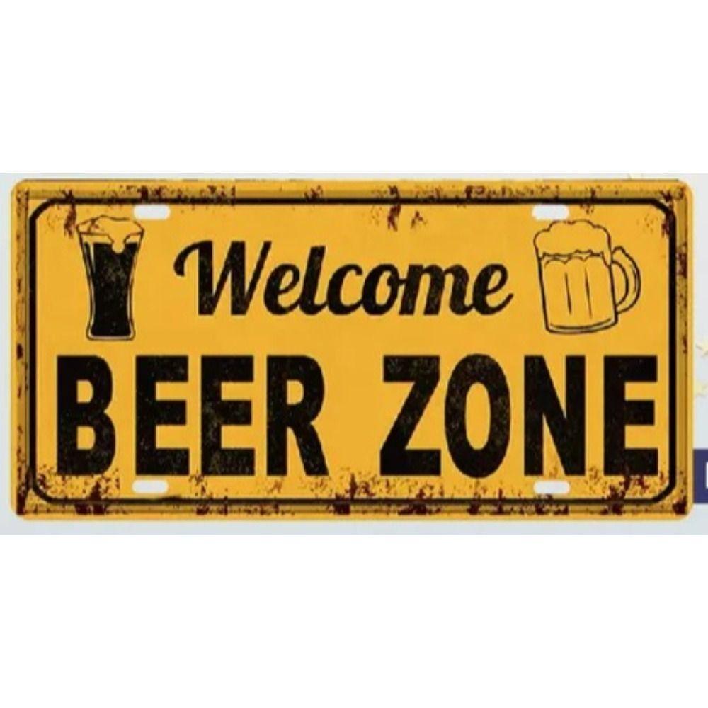 Tiki Bar Tin Sign 20x30cm Retro Metal Plate Pub Man Cave Wall Art Decor