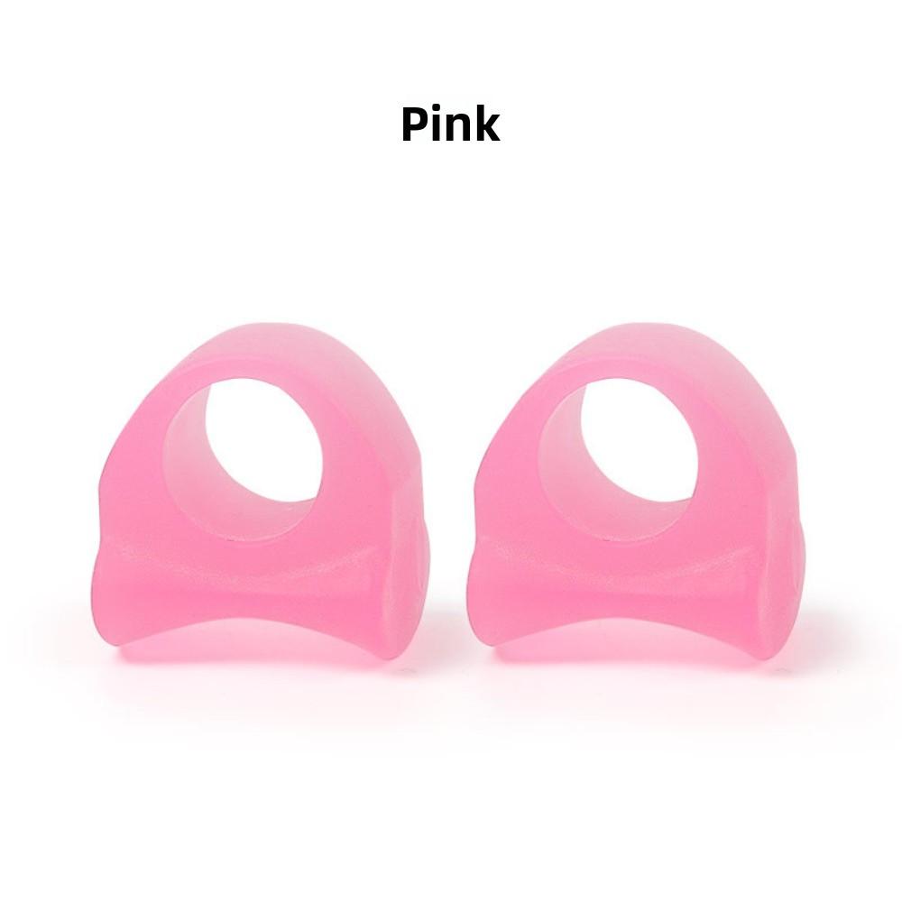 1 pár Péče o nohy ze silikonového chrániče prstů Ortopedické separátory prstů Korekční nástroj pro péči o nohy oddělovače prstů