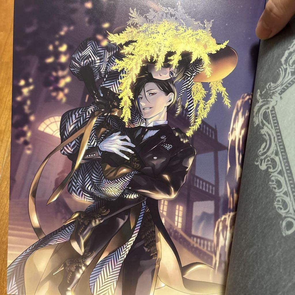 [USED] Black Butler Yana Toboso Artbook Black Butler Artwork 4