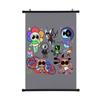 Dandy's World Wall Scroll Poster Anime Starry Night Astro Poster Hanging Painting Home Decoration