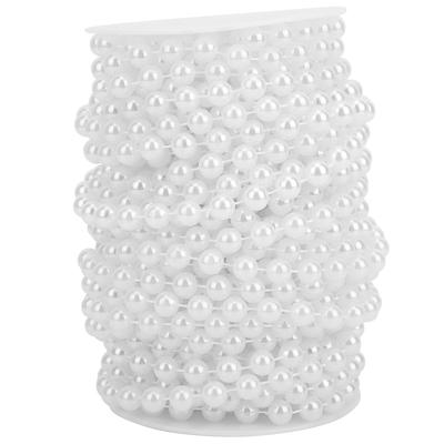 10mm perłowy sznurek z koralików 20m ABS Faux Pearl Bead Odzież Akcesoria do dekoracji drzwi DIY