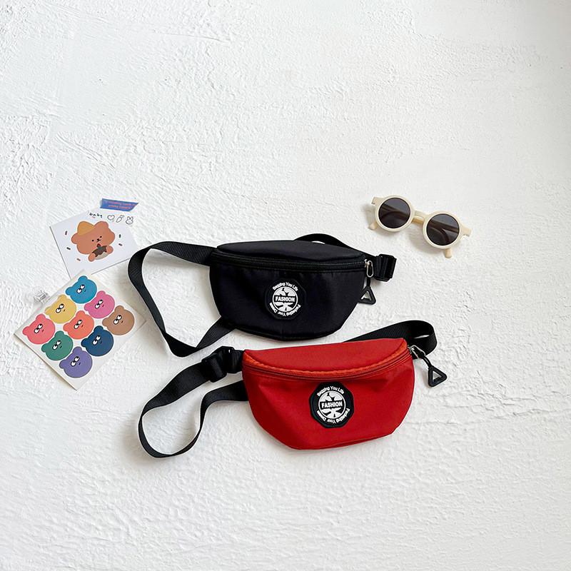 Boys Chest Crossbody Bag Trendy Printed Coin Purse Versatile Small Bag Waist