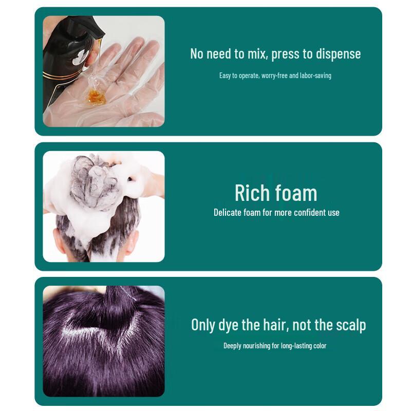 Nanjing Tongrentang Pflanzliche Schaum-Haarfarbe