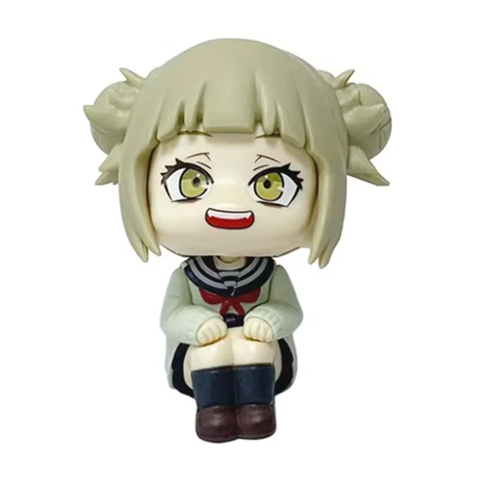 NEW 9-21CM My Hero Academia Katsuki Deku Todoroki So Himiko Toga Break Time Anime Figure Model Collection Doll Toy For Kids
