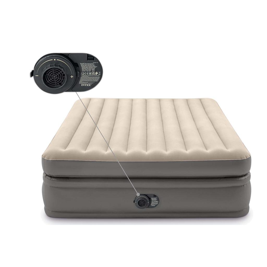 Inflatable Mattress 203X152X51 Cm With Built-In Electric Pump Intex 64164Nd