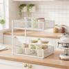 Space-Saving Potato Basket Ventilated, Kitchen Countertop Rack with Baskets,
