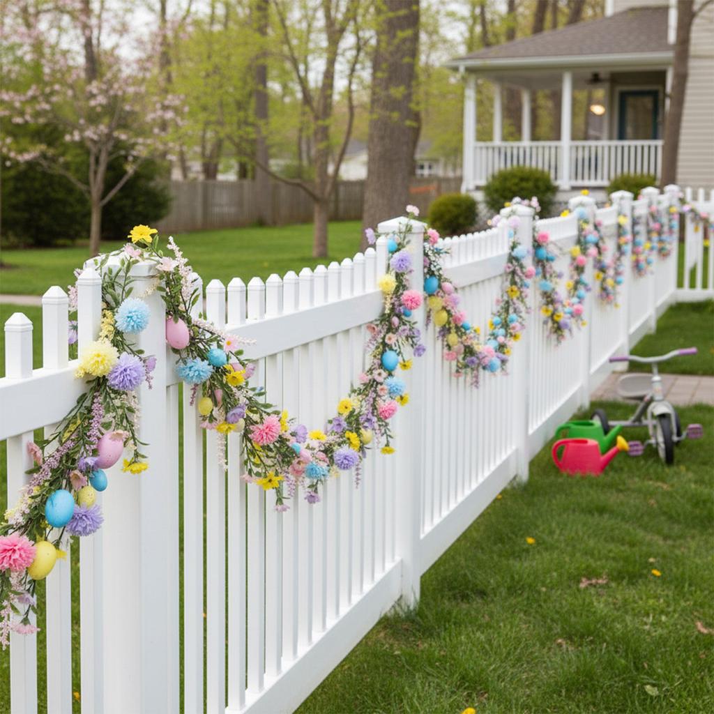Easter Simulation Fake Flower Violet Vine Green Plant Home Decoration Plant Wall Decoration