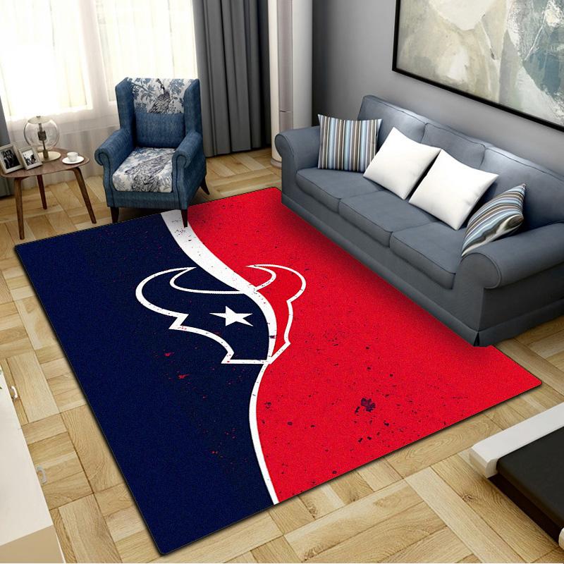 Houston Texans Carpet Rug for Living Room Bedroom Home Sofa Decoration,Kids play Non-slip Floor Mat