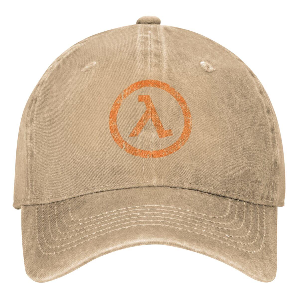 

Чорна Меза Half Life Lambda Джинсова Бейсболка Гра Зовнішній Сонце Хіп-Хоп Кепки Літо FeУнісекс Унісекс Вінтажний Козирки Бейсболки One Size