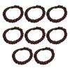 8PCs Stretchy Hair Scrunchies Nonslip Elastic HairBands Gentle Hairtie For Various Hair Type Updos Ponytail Holder