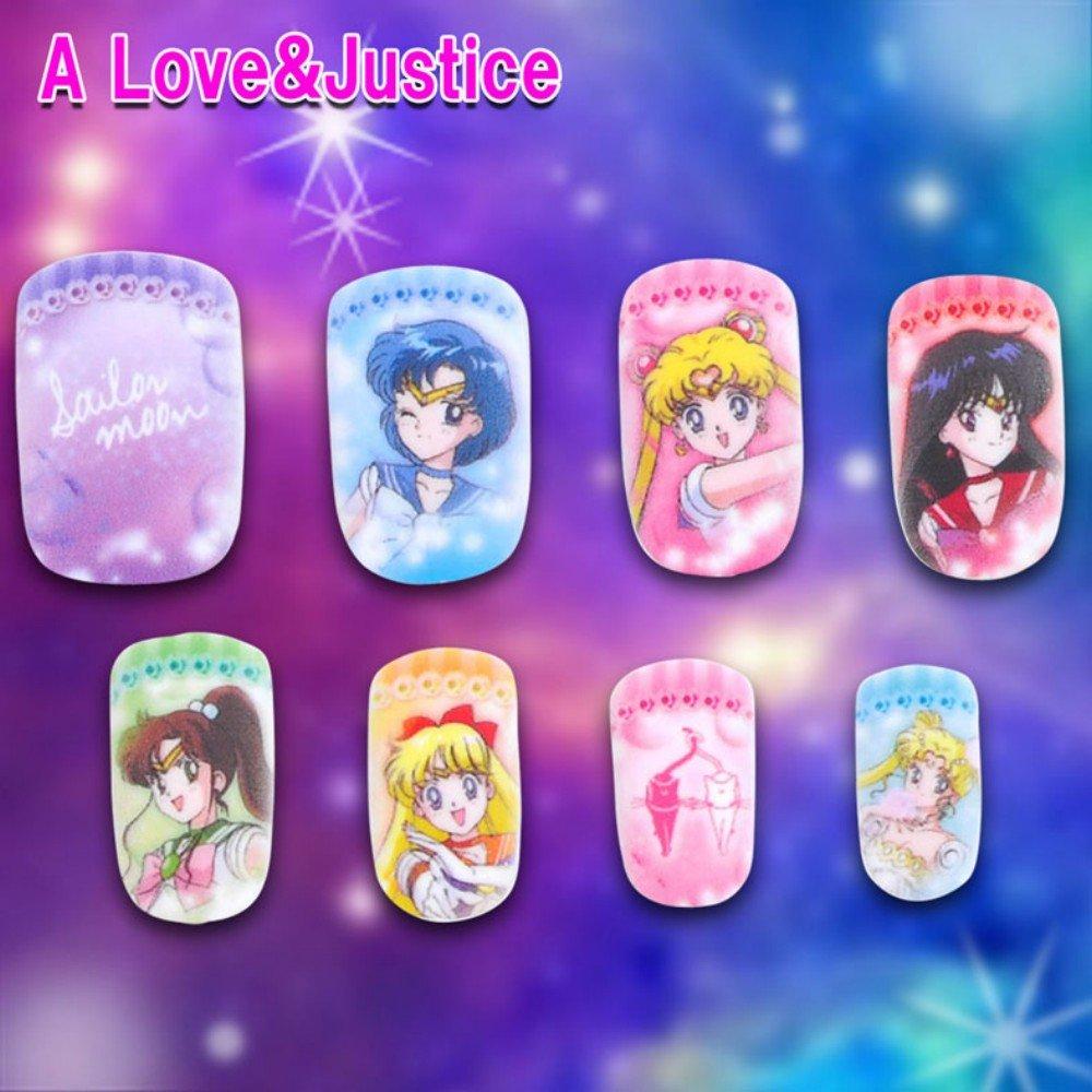 Character Nail Pretty Guardian Sailor Moon A Love Justice &