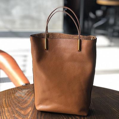 Johnature Simple Genuine Leather Women Bag Natural Soft Cowhide Handbag Composite Bag Shoulder Bags