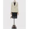 Win Women S claSSic Peplum collarleSS Jacket