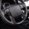 Voodonala for 4runner Steering Wheel Cover Decoration Trim fit Toyota 4runner SUV 2010-2019(Carbon Fiber Grain)