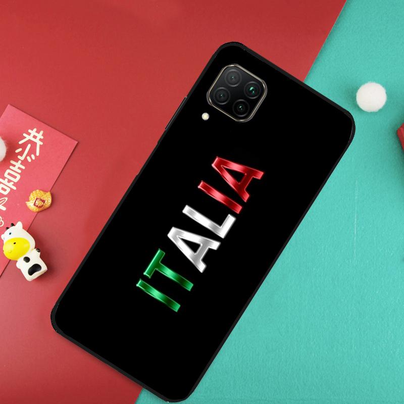 Italy Flag For Huawei Nova 7i 8i 3i 11i Nova 10 9 SE 5T Y60 Y70 Y90 Y61 Y91 P20 P40 Lite P30 Pro Case