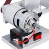 330x20MM DIY Belt Sander Machine Mini Sanding Grinding Sharpening With 7-speed Speed Control Power Supply