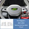 For Geely Xingyue L 2021 2022 2023 2024 Interior Accessory Car Center Console AC Button Sticker Window Lift Buttons Trim Cover