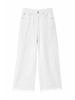 Chaenseseunoi Lument Balloon Fit Cut Cotton Pants (Beige/White)/W262Pt11