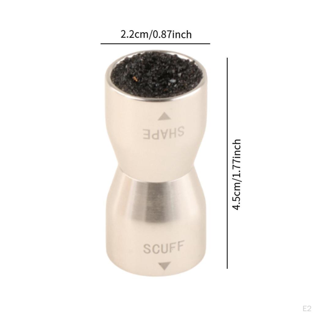 Billiard Pool Cue Tip Shaper 3 in 1 Tool Stick Repair