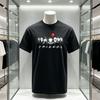 2026 New Fashion Skinfriendly Comfort High Quality Cotton Tshirt Funny Friends Print T Shirtsummer Cool Oneck Male Tops Tee