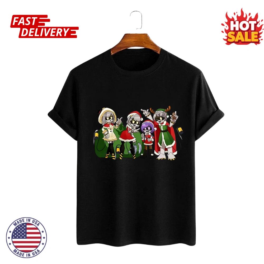 

SALE Murder Drones Christmas Edition Inspired Unisex T shirt–Anime Fan Tee S-5XL 3XL