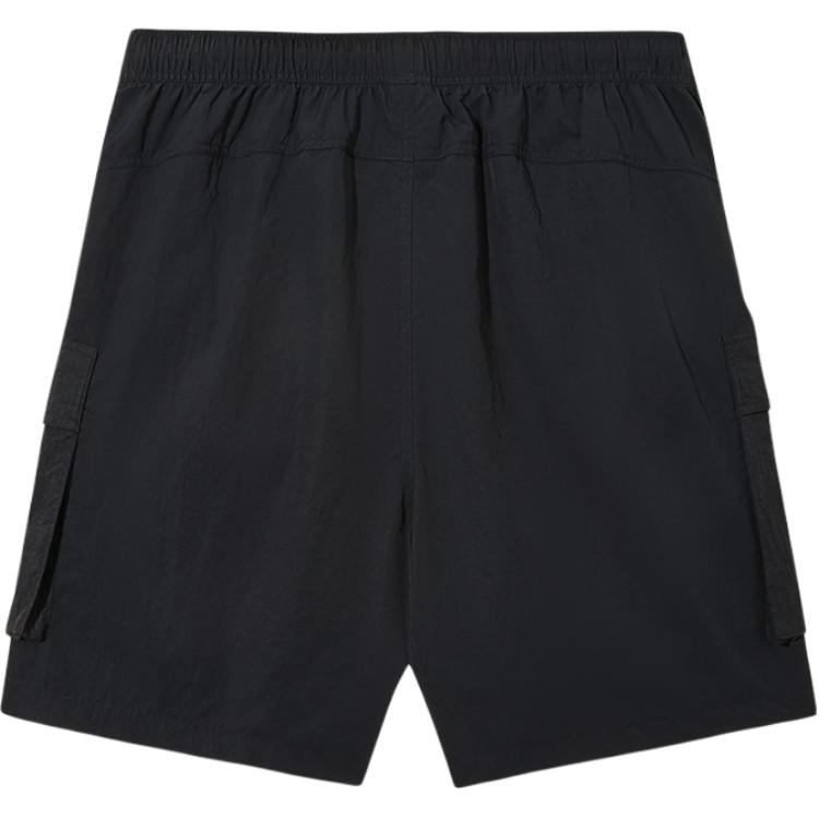 Anta X Sea Leopard Letter Mid-Rise Breathable Versatile Cargo Shorts Unisex Shorts 172538506-2