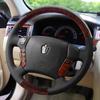 For Toyota GRS184 Toyota Crown 05-06-07-08-09 Car Steering Wheel Cover Manual Sewing  Leather Protector Braid Car Part