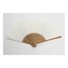 [Hasegawa] Folding Fan, Bamboo, Handmade by Kyoto Artisans, Includes Fan Case and Gift Box, Bamboo