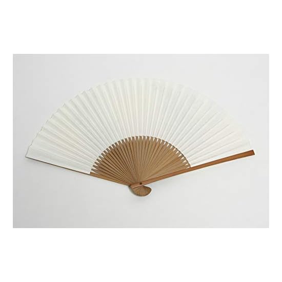 [Hasegawa] Folding Fan, Bamboo, Handmade by Kyoto Artisans, Includes Fan Case and Gift Box, Bamboo