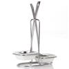 Restaurant Hot Pot Soup Ladle Shelf Stainless Steel Spoon Holder Colander Tableware Shelf Hotel Soup Ladle Rest