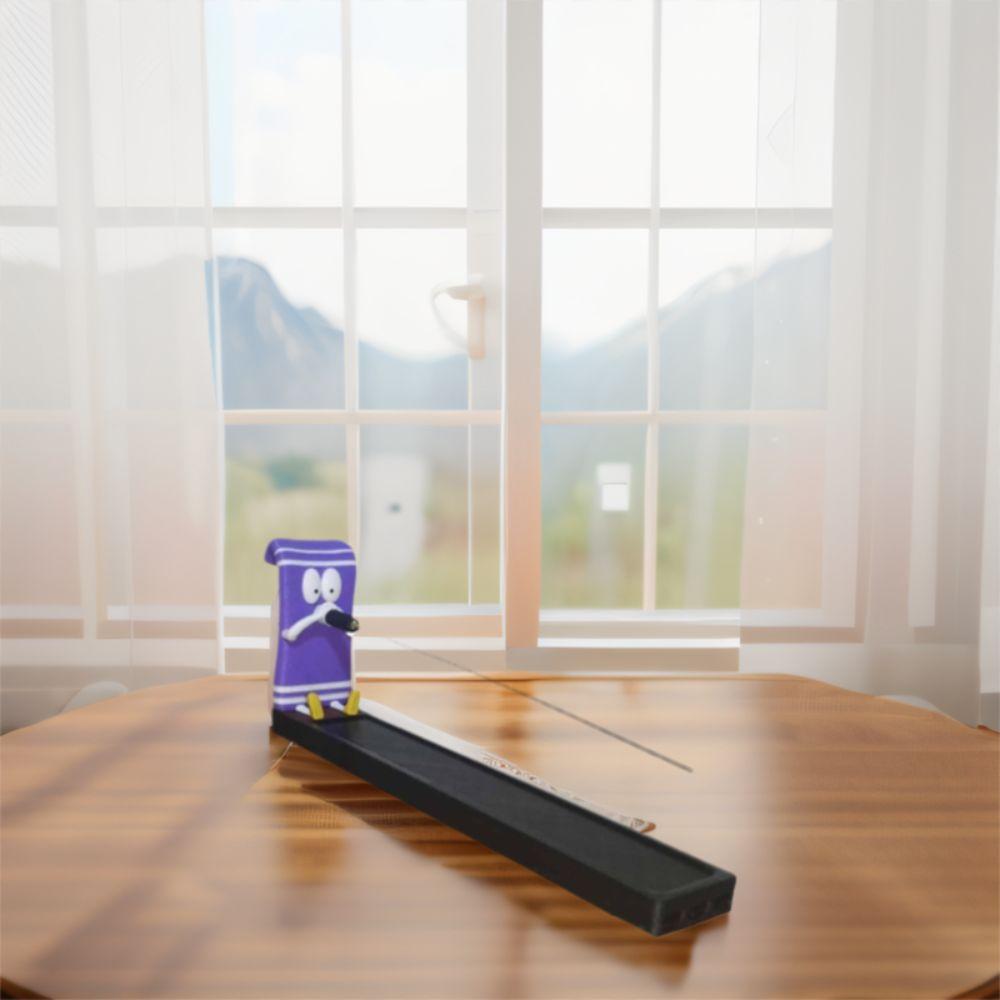 Plastic Incense Stick Holder Handcrafted Candle Holder Creative Burner Ash Catcher Aromatherapy