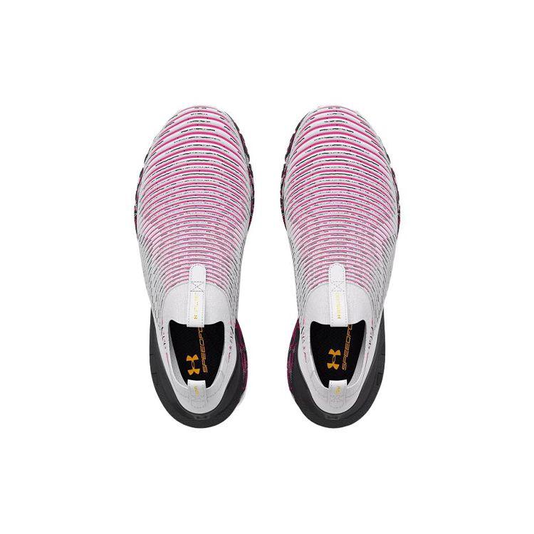 Under Armour HOVR Phantom 2 Comfortable Fabric Low-Top Casual Running Shoes Unisex sneaker Pink White 3024931-100